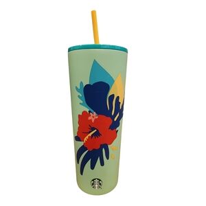 NWT Starbucks 2020 Hibiscus Tumbler - Venti 24oz